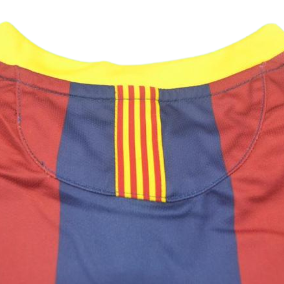 Camisa Barcelona Manga Longa Home 10/11 - Versão Retrô