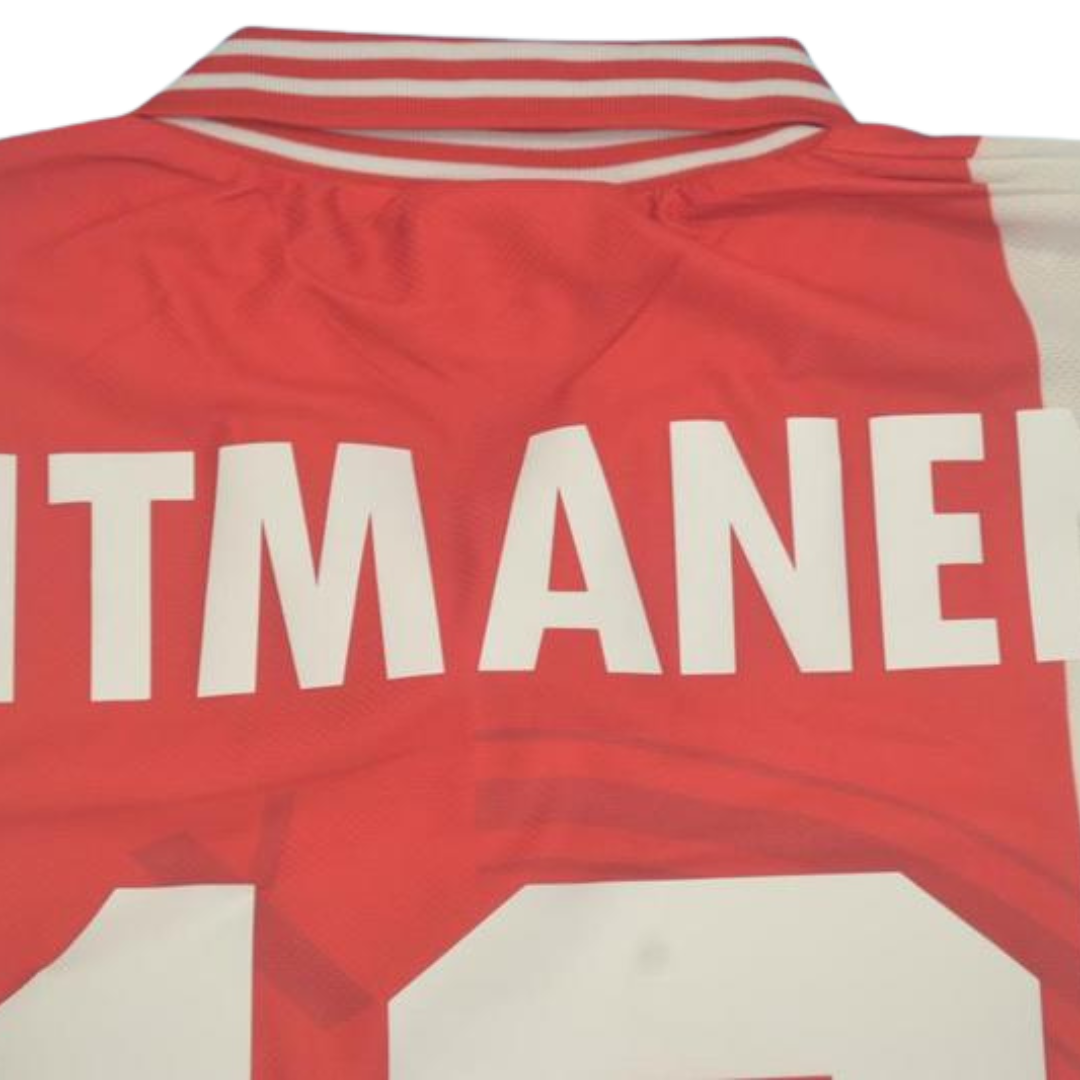 Camisa Ajax Home 95/96 - Versão Retrô "Litmanen" Nº 10