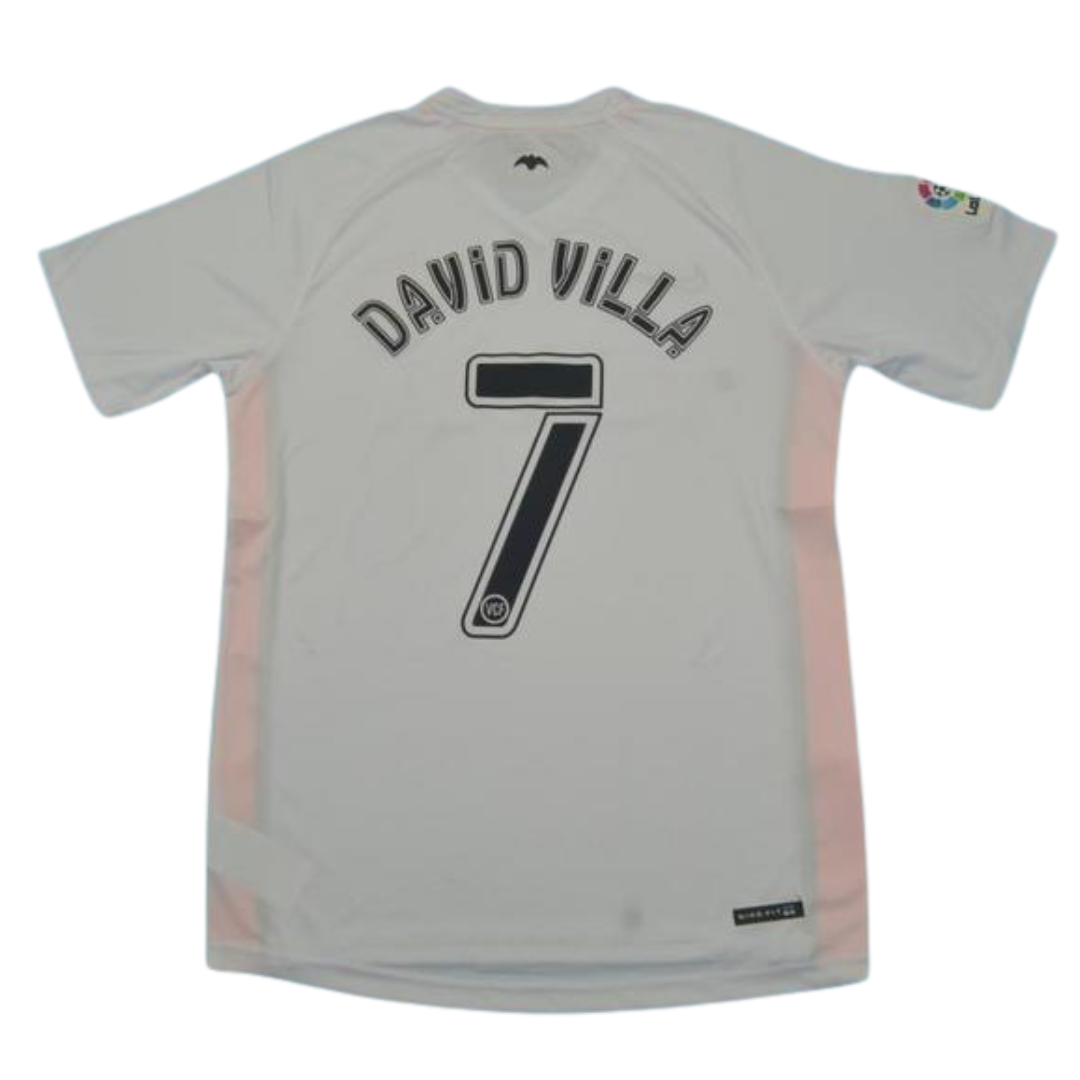 Camisa Valencia Home 06/07- Versão Retrô "David Villa" Nº 7
