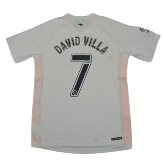 Camisa Valencia Home 06/07- Versão Retrô "David Villa" Nº 7