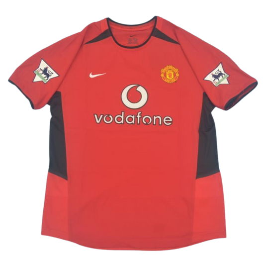 Camisa Manchester United Home 02/04 - Versão Retrô