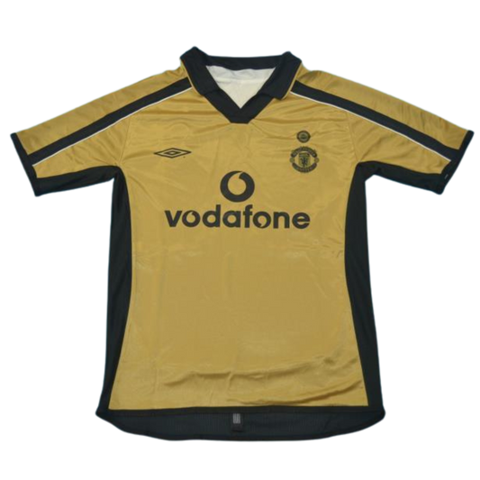 Camisa Manchester United Reservible Mode 00/01 - Versão Retrô