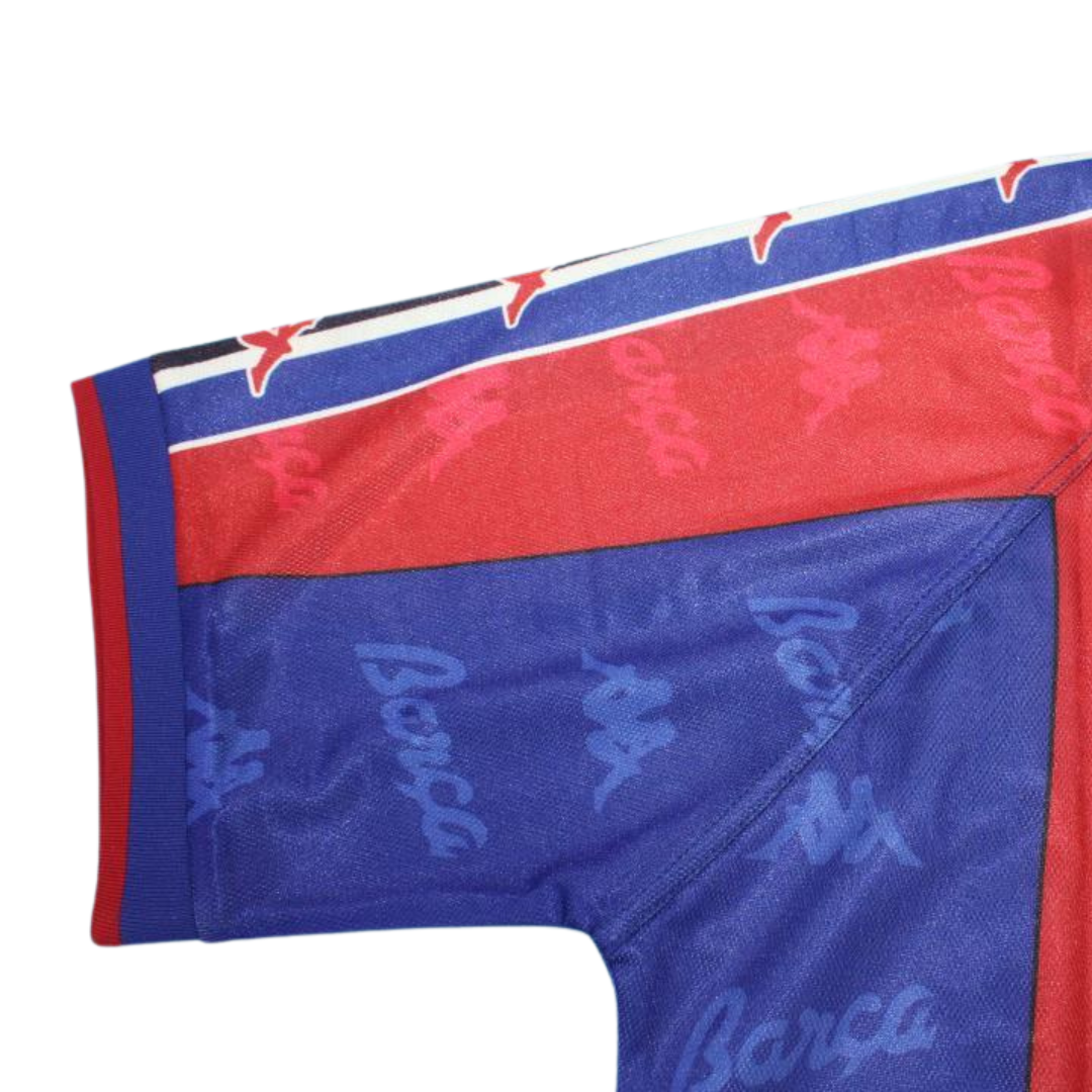 Camisa Barcelona Home 96/97 - Versão Retrô "Stoichkov" Nº 8