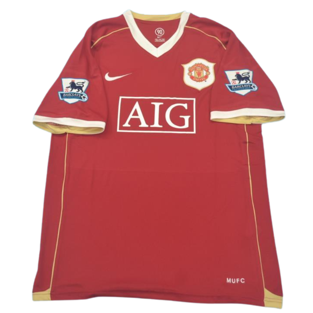 Camisa Manchester United Home 06/07 - Versão Retrô "Rooney" Nº 8