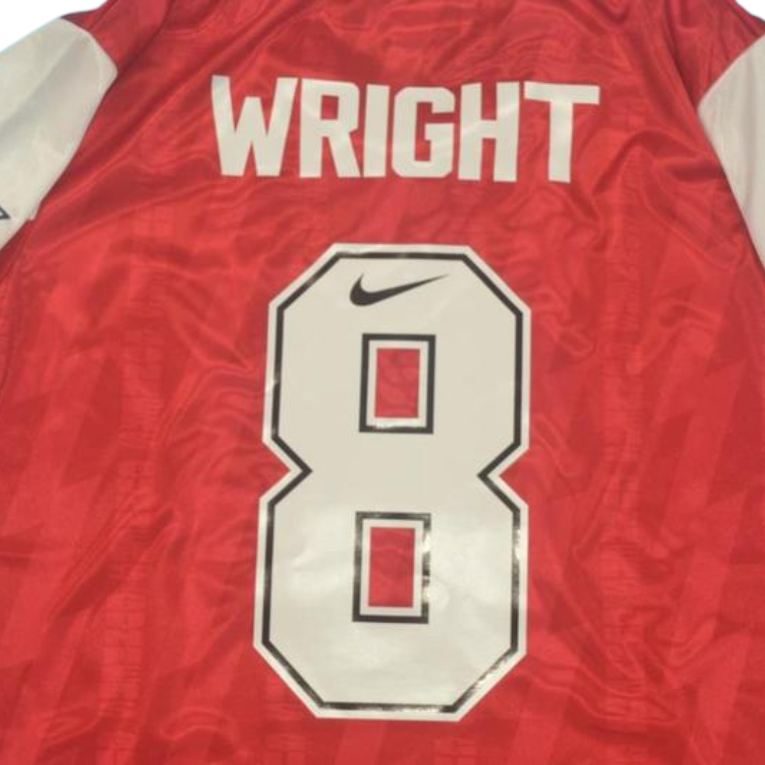 Camisa Arsenal Home 94/95 - Versão Retrô "Wright" Nº 8