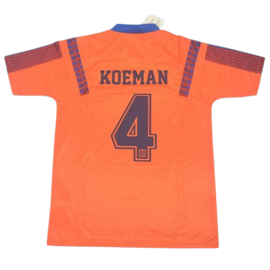 Camisa Barcelona Away 92/93 - Versão Retrô "Koeman" Nº 4