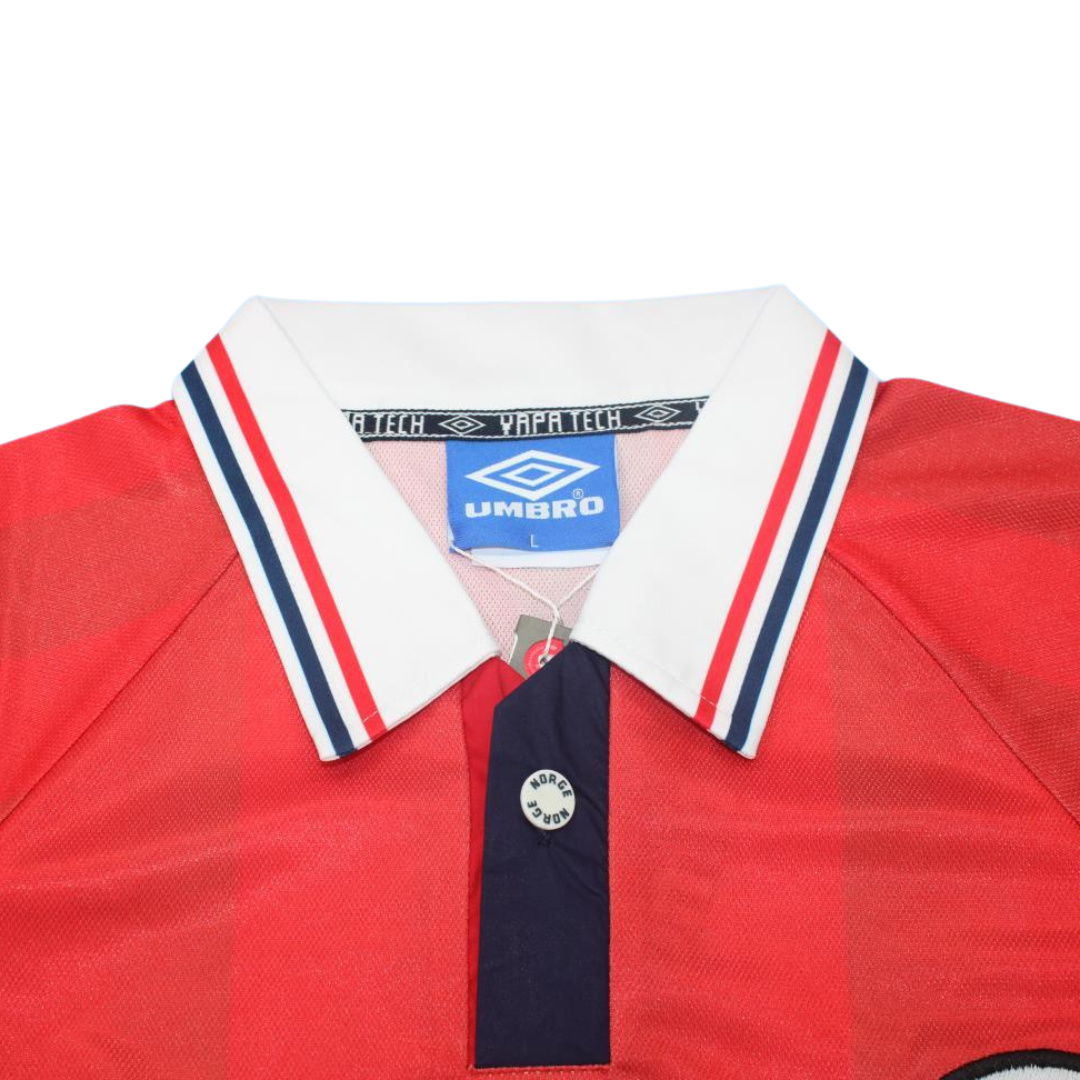 Camisa Noruega Home 98/99 - Versão Retrô "T.A. Flo" N° 9