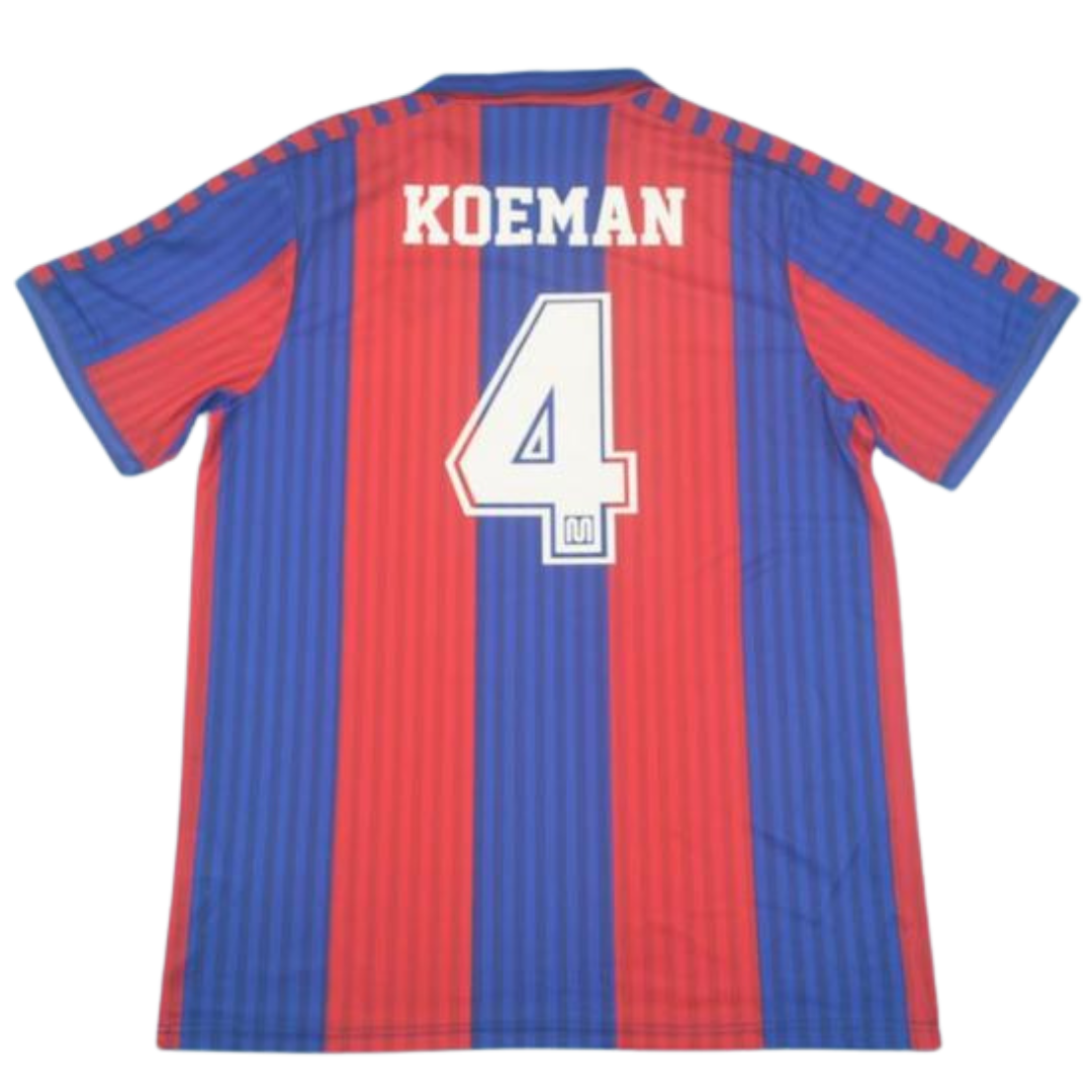 Camisa Barcelona Home 91/92 - Versão Retrô "Koeman" Nº 4