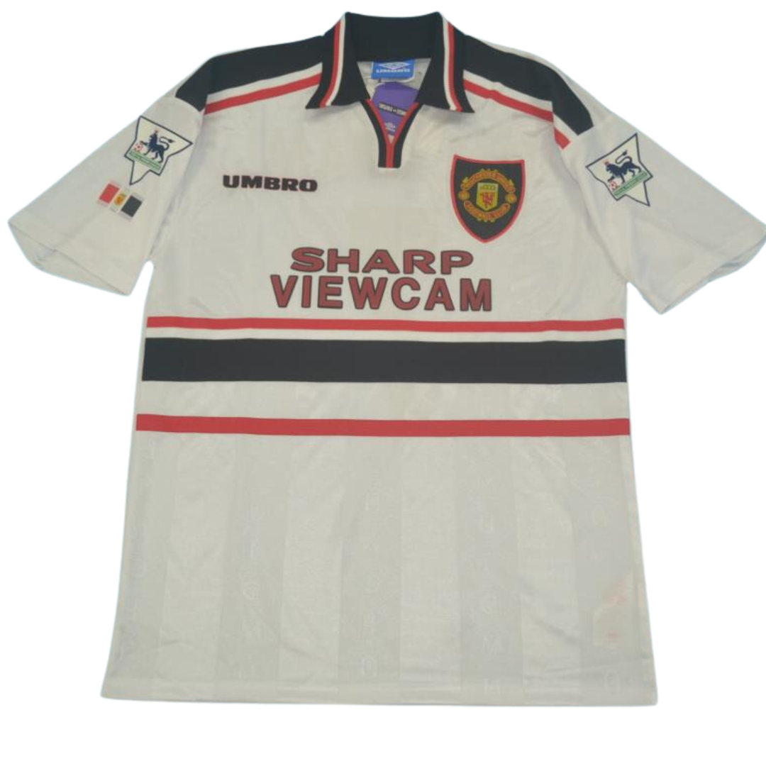 Camisa Manchester United Away 97/99 - Versão Retrô "Beckham" Nº 7