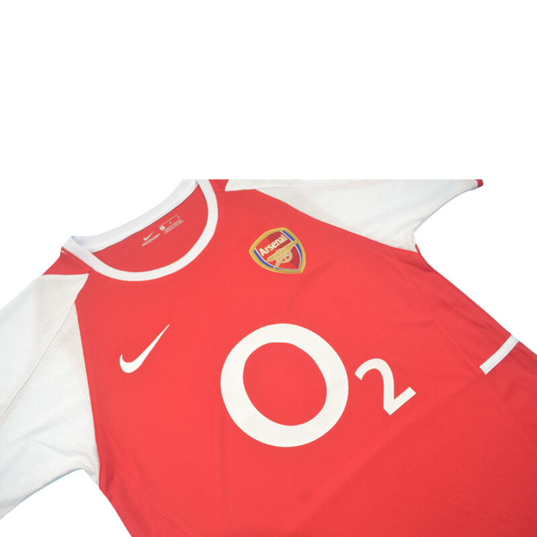 Camisa Arsenal Home 02/04 - Versão Retrô "Henry" Nº 14