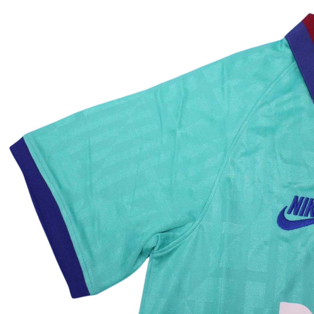 Camisa Barcelona Third Away 19/20 - Versão Retrô "Suárez" Nº 9