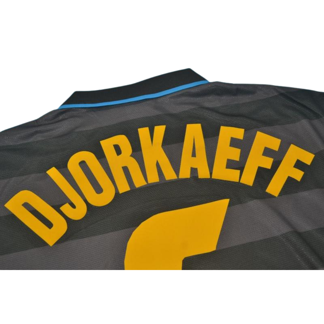 Camisa Inter de Milão Manga Longa 97/98 - Versão Retrô "Djorkaeff" Nº 6