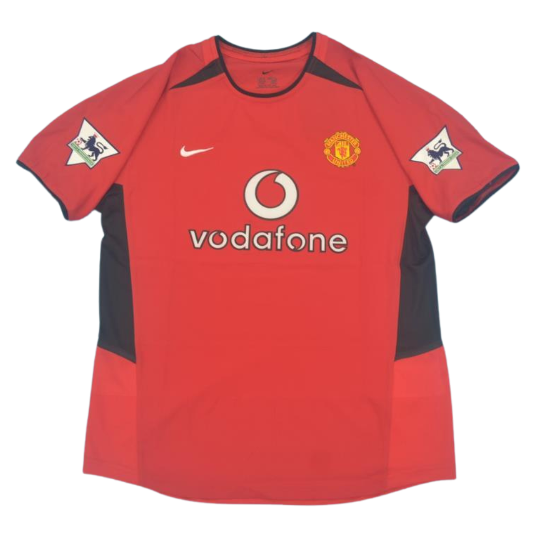 Camisa Manchester United Home 02/04 - Versão Retrô "Beckham" Nº 7
