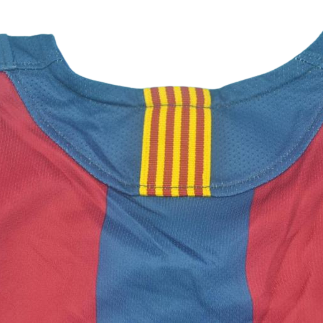 Camisa Barcelona Manga Longa Home 05/06 - Versão Retrô