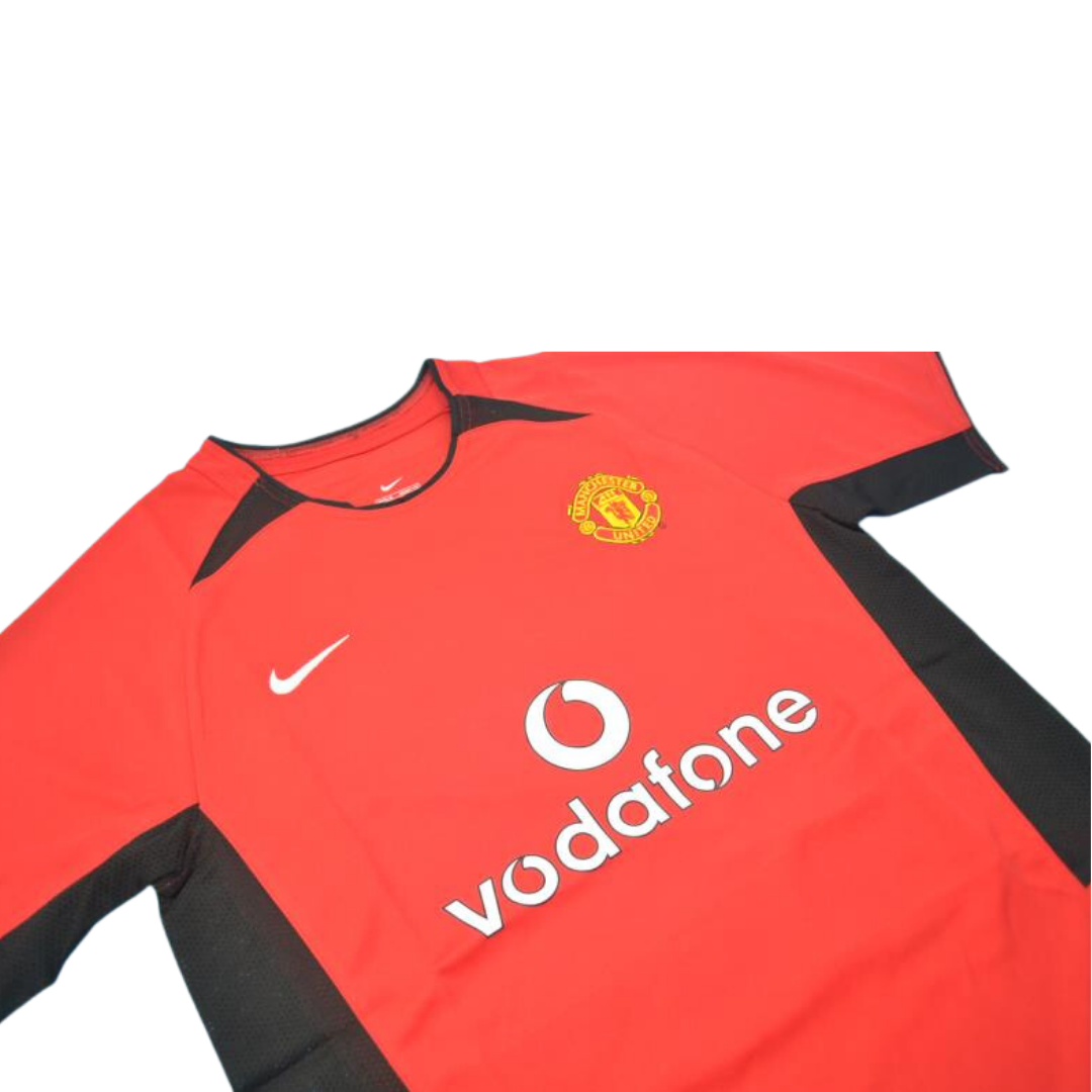 Camisa Manchester United Home 02/04 - Versão Retrô "V. Nistelrooy" Nº 10