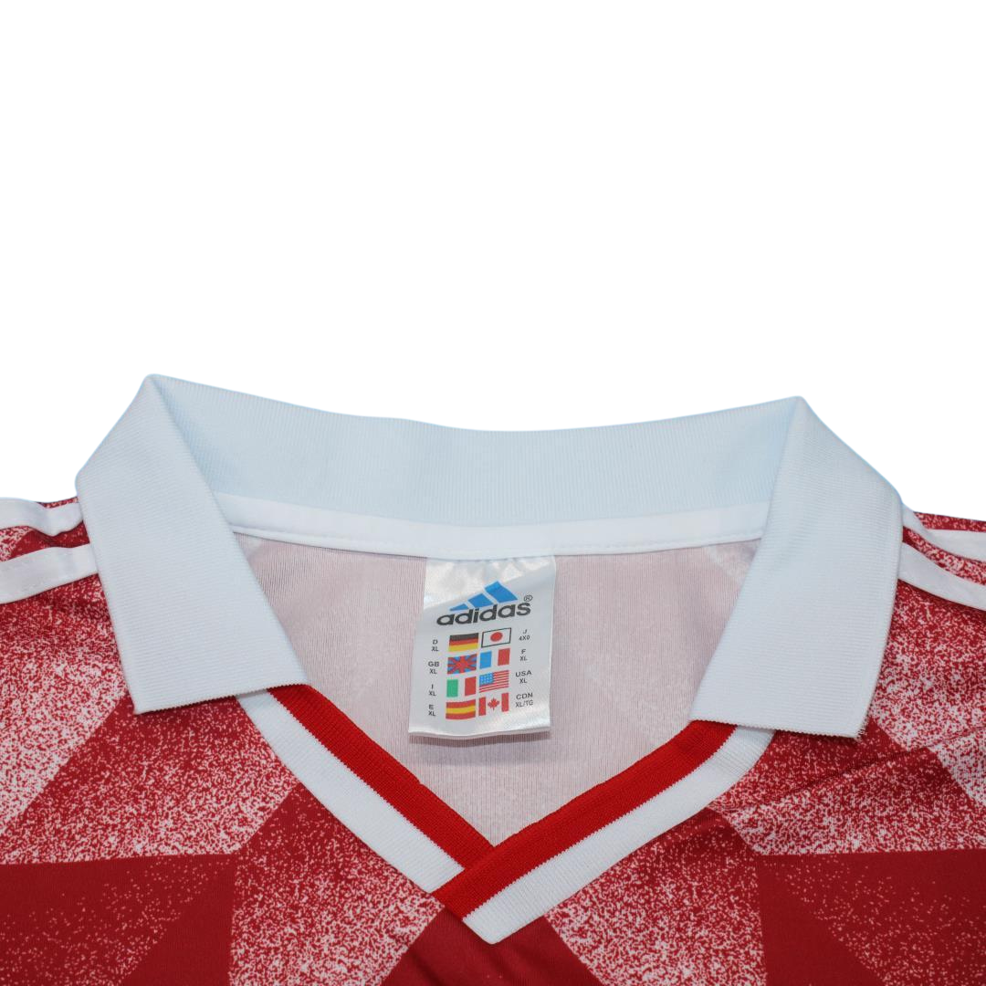 Camisa Retrô União Soviétiva Euro Home 1988 "Belanov" N°.10