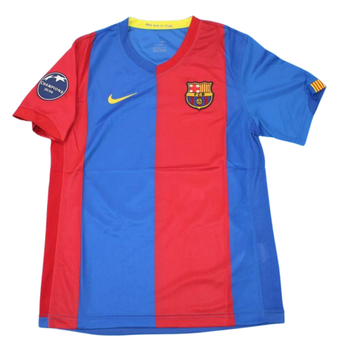 Camisa Barcelona Home 06/07 - Versão Retrô "Messi" Nº 19