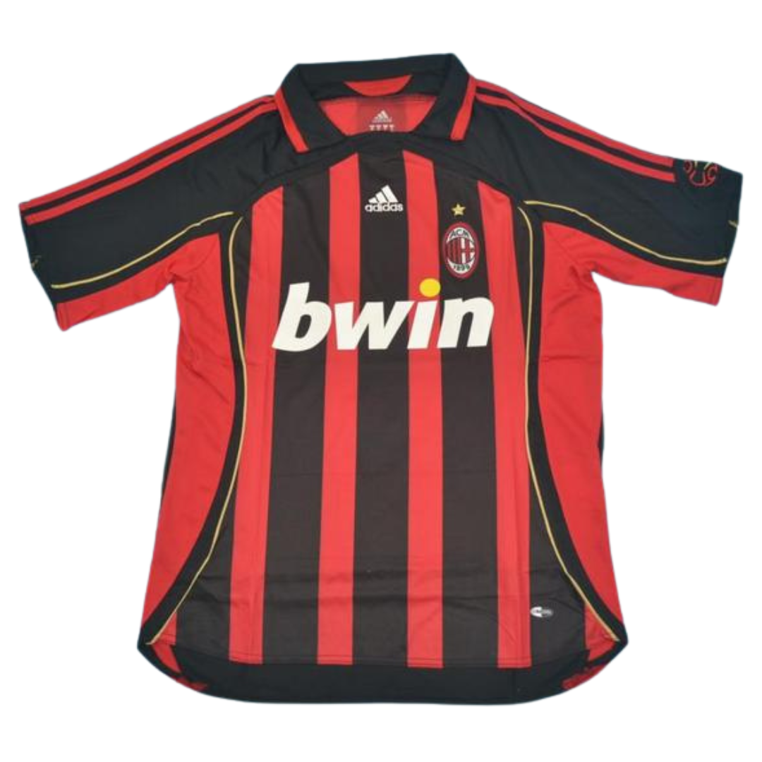 Camisa Retrô Milan Home UCL Versão 06/07 "Ronaldo" N°.99