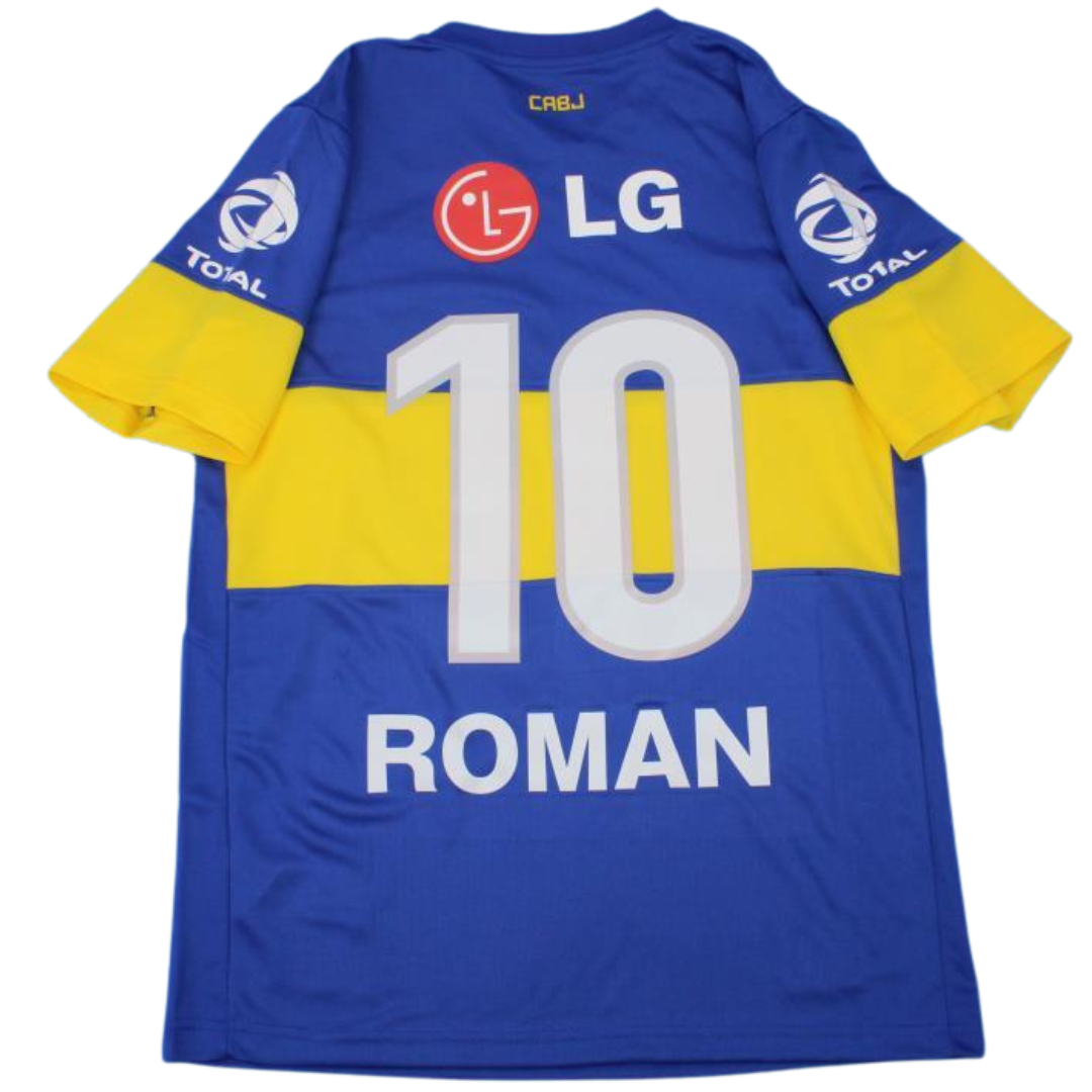 Camisa Boca Juniors Home 11/12 - Versão Retrô "Roman" N° 10