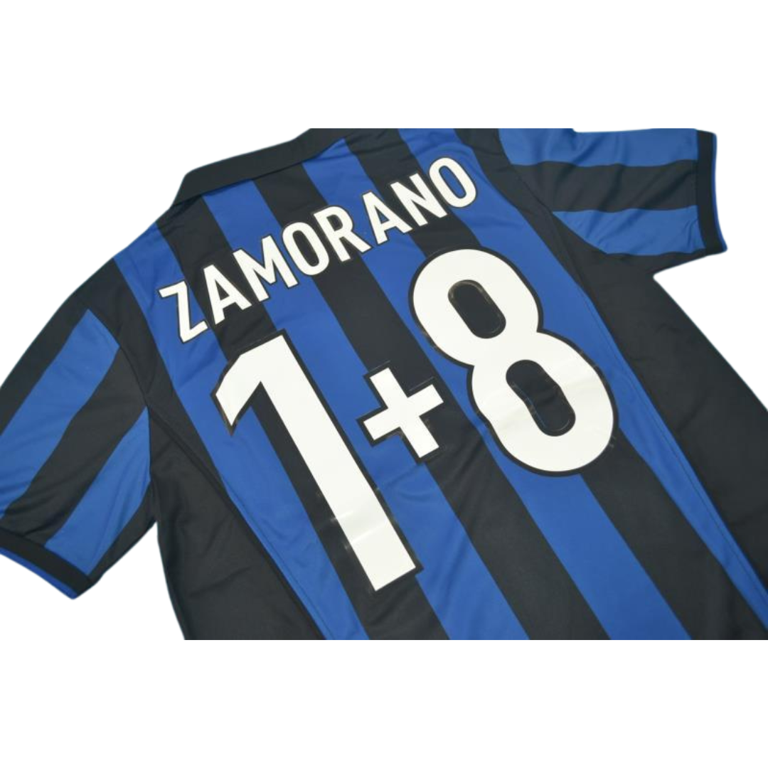 Camisa Retrô Inter de Milão Home 98/99 "Zamorano" N°.1+8