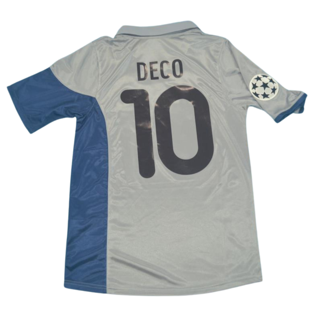 Camisa Porto Away 01/02 - Versão Retrô "Deco" Nº 10