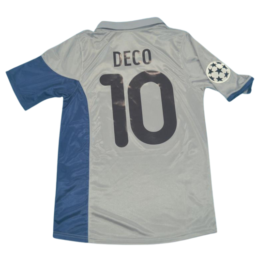 Camisa Porto Away 01/02 - Versão Retrô "Deco" Nº 10