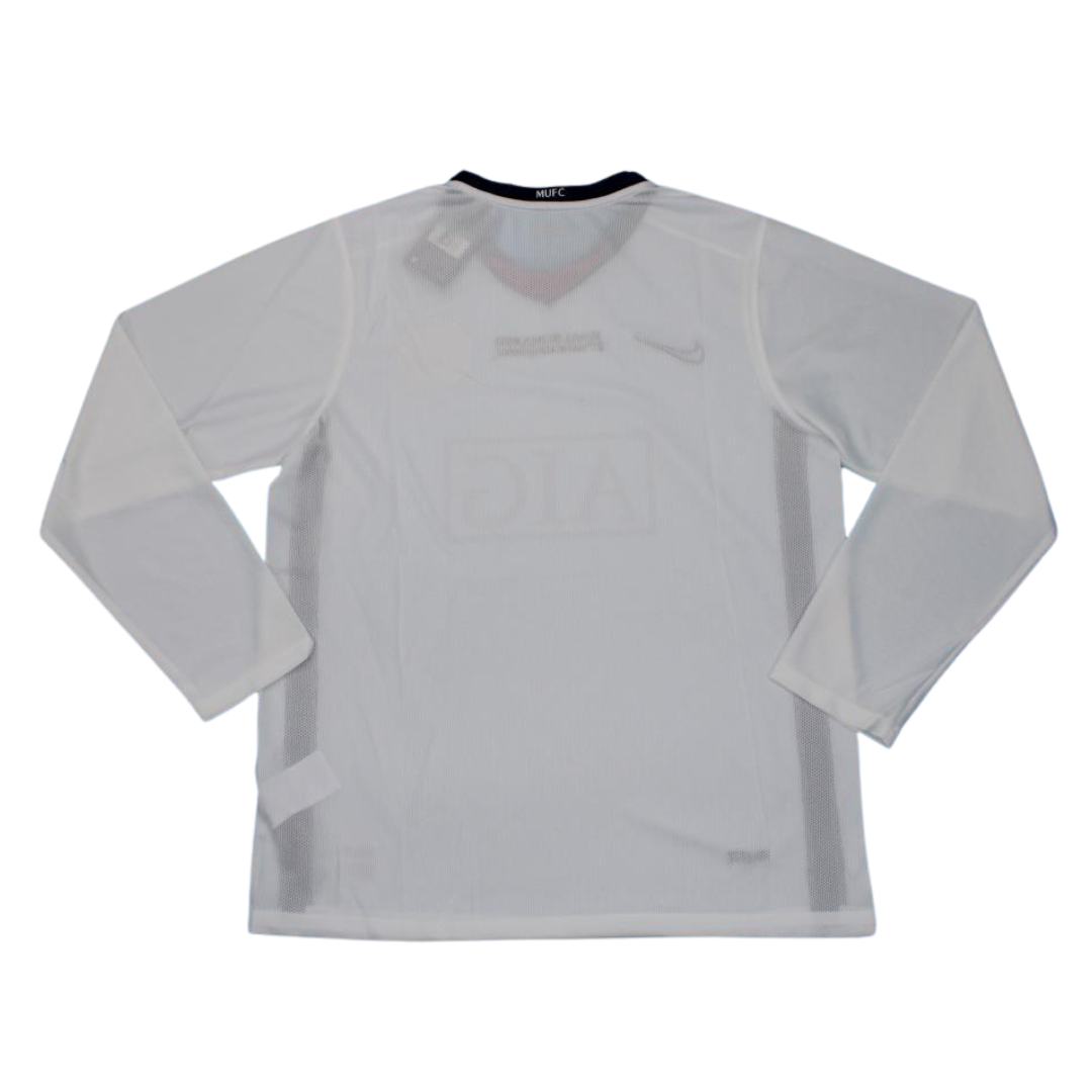 Camisa Manchester United Manga Longa Final Roma 2009 - Versão Retrô