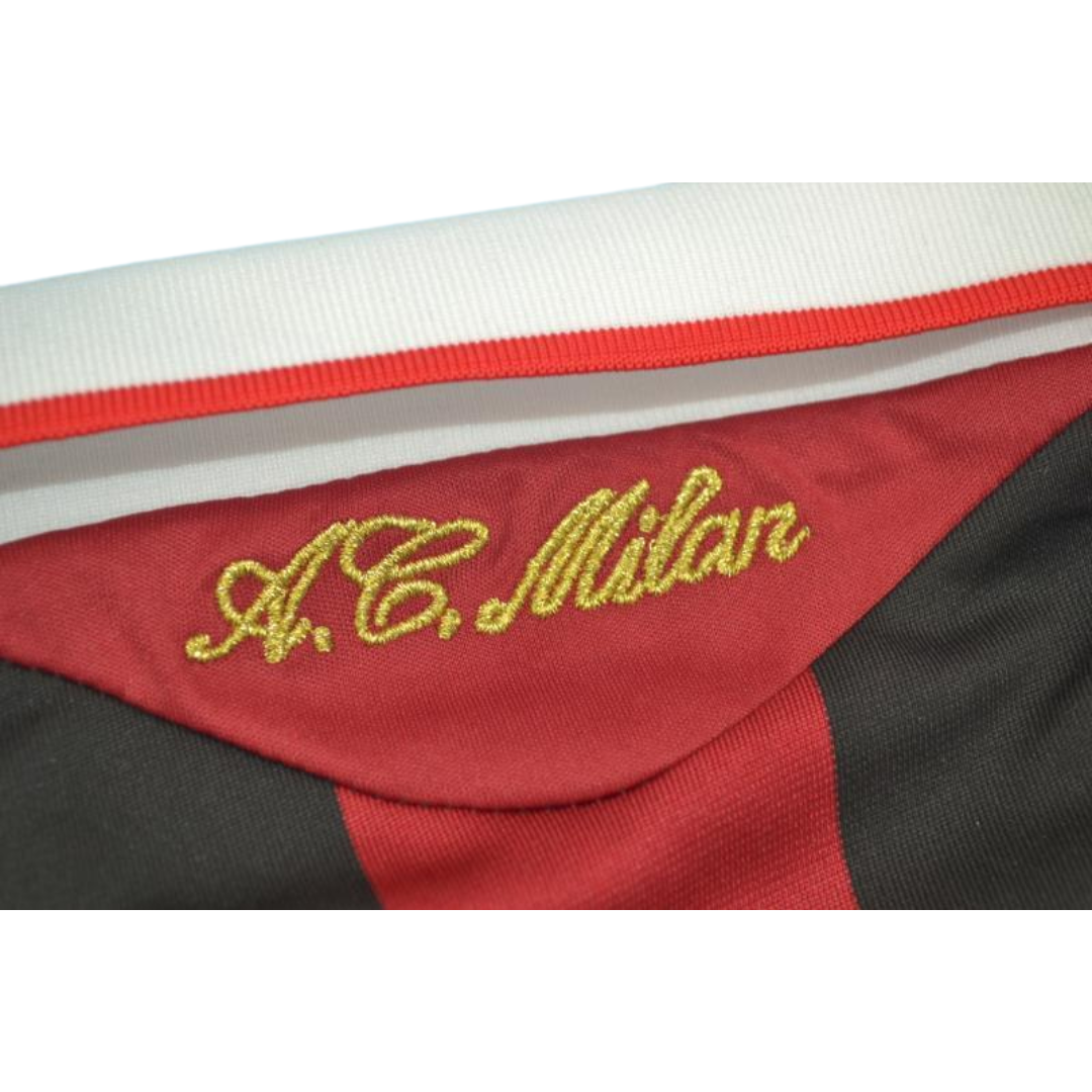 Camisa Retrô Milan Home Edição Maldini 09/10
