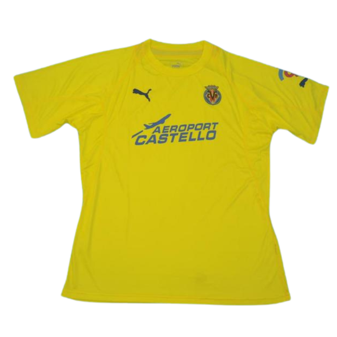 Camisa Villarreal Home 05/06 - Versão Retrô "Cazorla" Nº 21