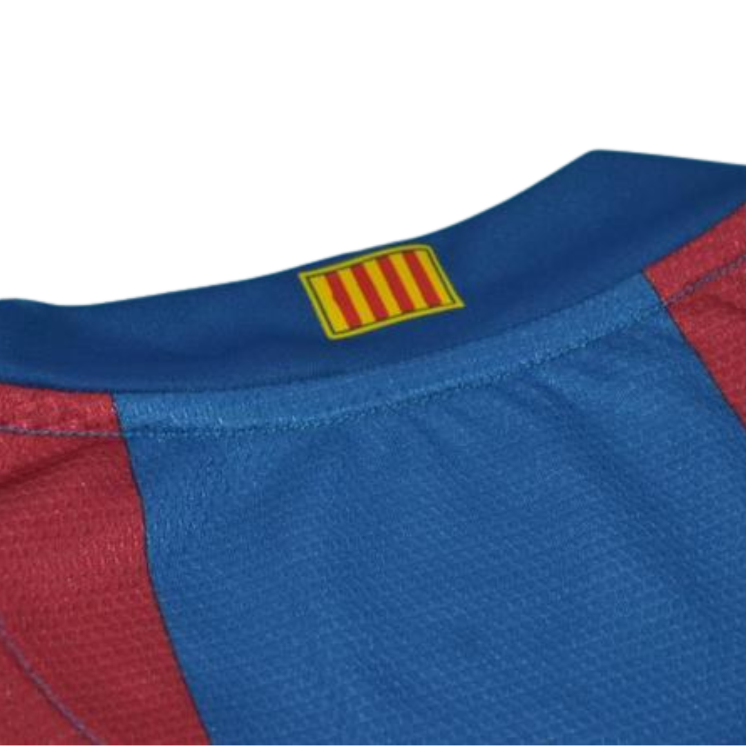 Camisa Barcelona Home 07/08 - Versão Retrô "Ronaldinho" Nº 10