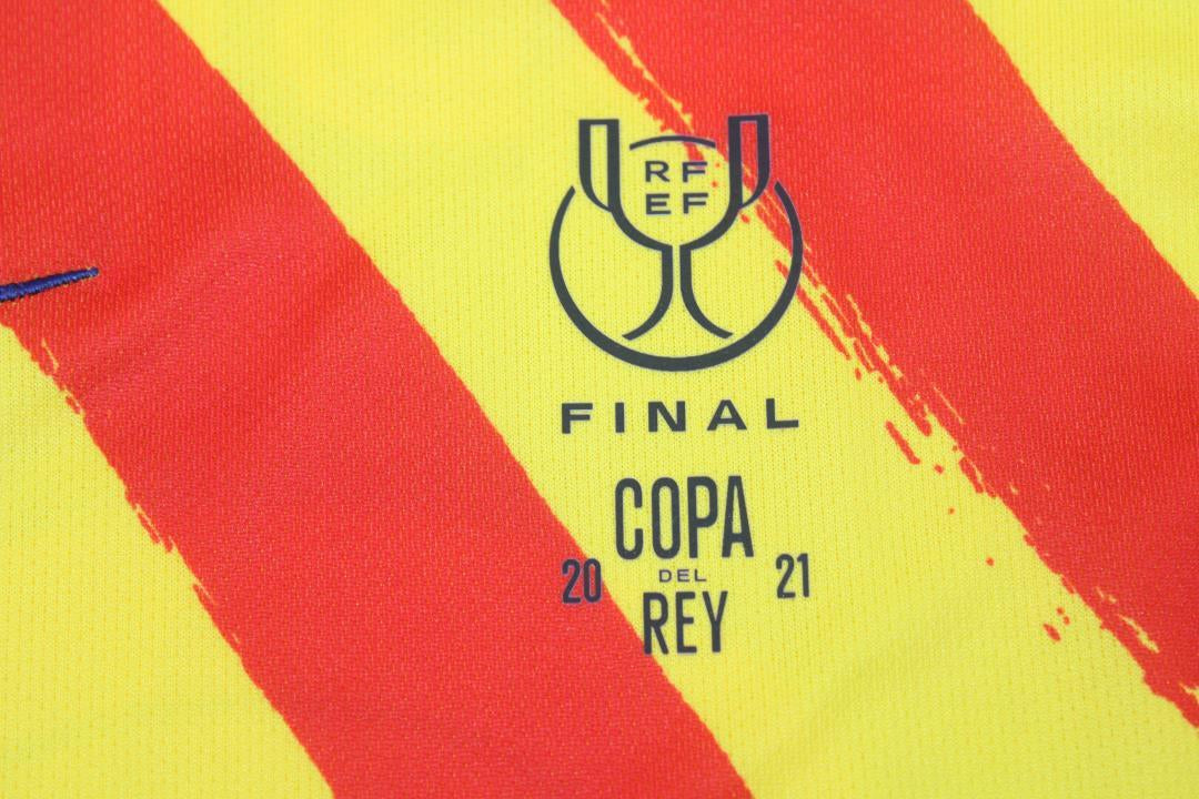 Camisa Barcelona Away 20/21 - Versão Retrô "Messi" Nº 10