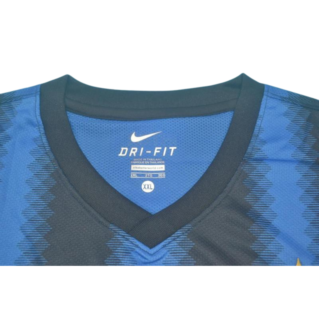 Camisa Retrô Inter de Milão Home Camisa Retrô  Word Cup Versão 10/11