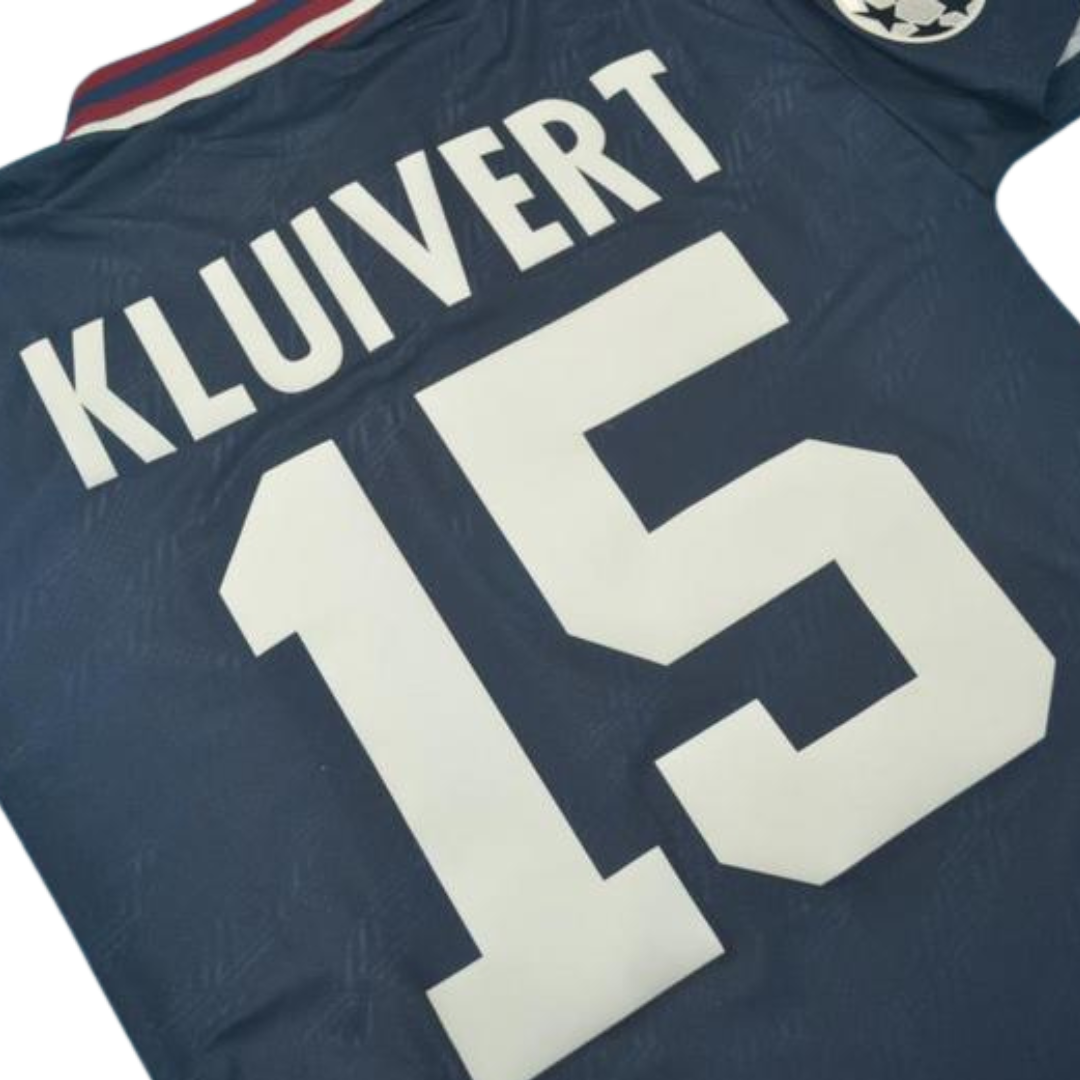 Camisa Ajax Away 94/95 - Versão Retrô "Kluivert" Nº 15
