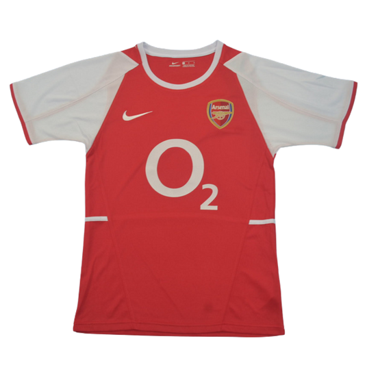 Camisa Arsenal Home 02/04 - Versão Retrô
