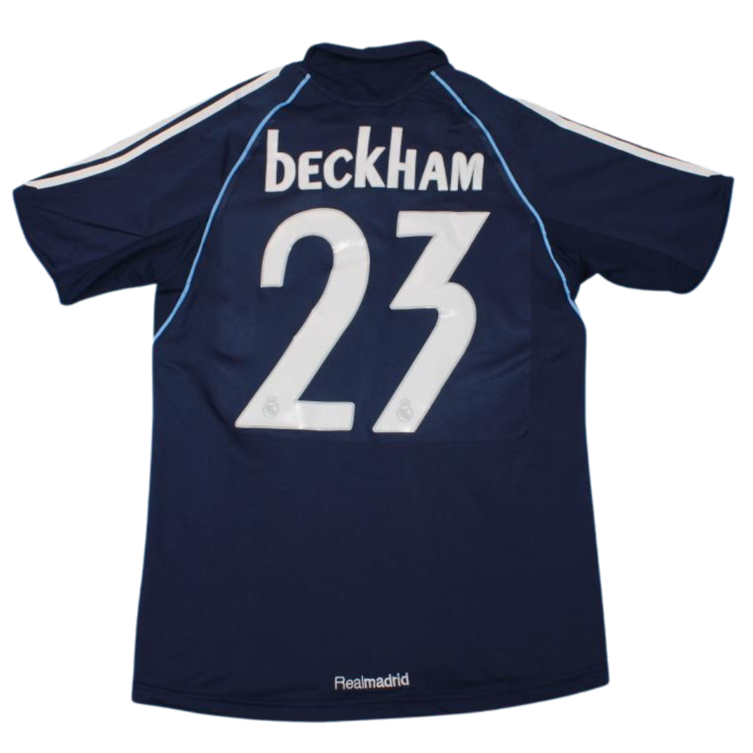 Camisa Real Madrid Away 05/06 - Versão Retrô "Beckham" Nº 23