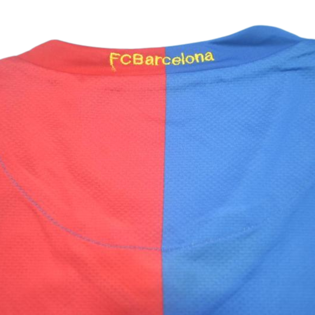 Camisa Barcelona Manga Longa 06/07 - Versão Retrô "Ronaldinho" Nº 10