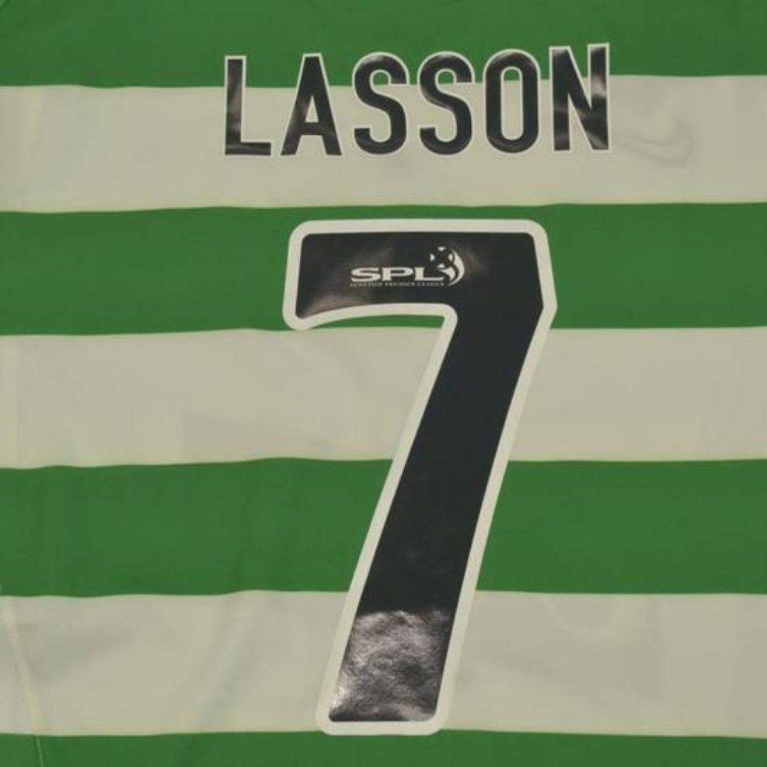 Camisa Celtic Home 05/06 - Versão Retrô "Lasson" Nº 7