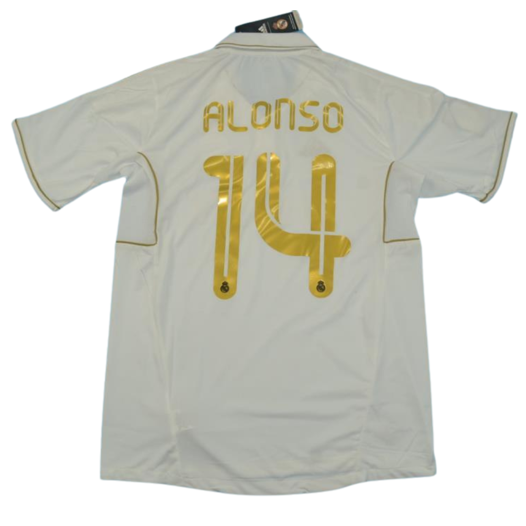 Camisa Real Madrid Home 11/12 - Versão Retrô "Alonso" Nº 14