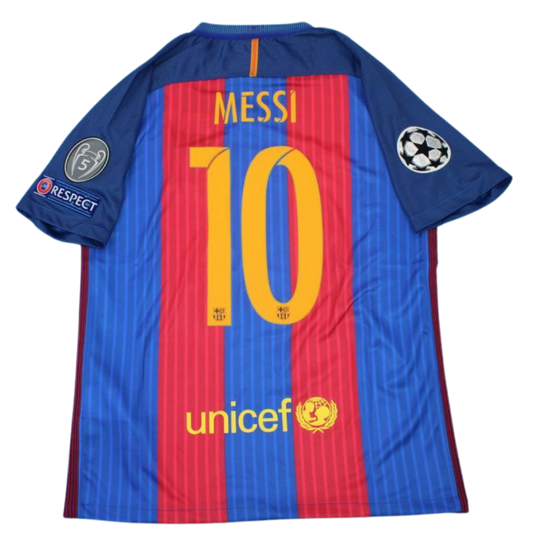 Camisa Barcelona Home 16/17 - Versão Retrô "Messi" Nº 10
