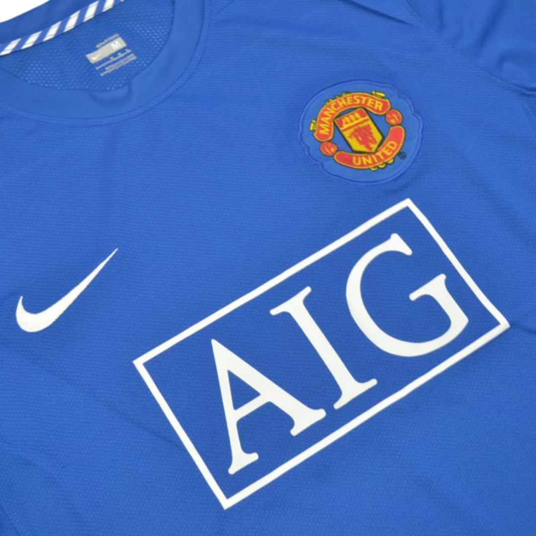 Camisa Manchester United Manga Longa 08/09 - Versão Retrô "Cristiano Ronaldo" Nº 7