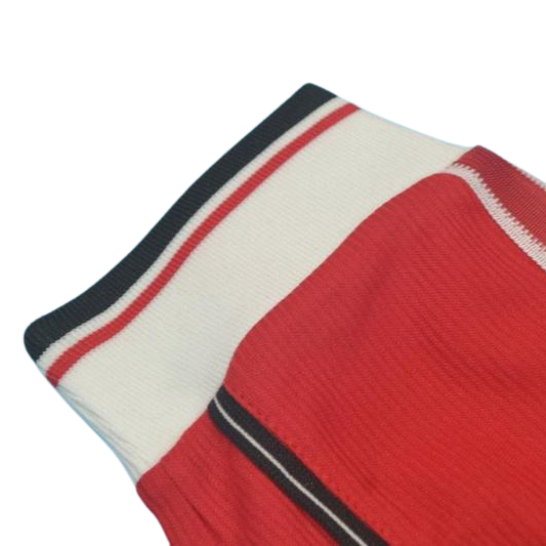 Camisa Manchester United Manga Longa Home 98/99 - Versão Retrô