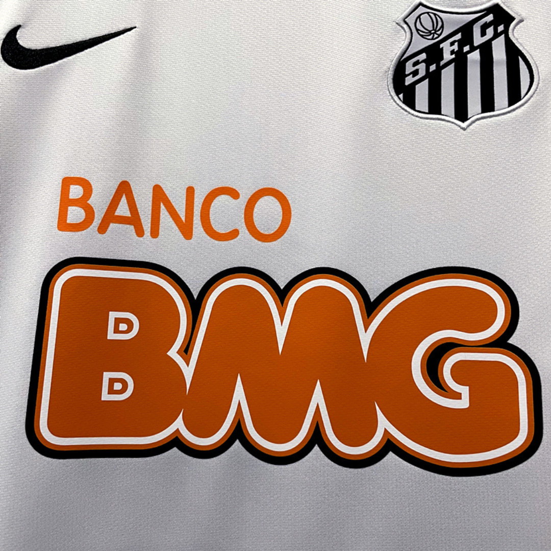 Camisa Santos Home 11/12 - Versão Retrô "Neymar Jr" Nº 11