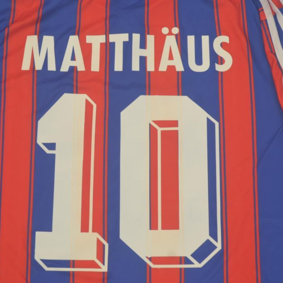 Camisa Bayern de Munique Home 95/97 - Versão Retrô "Matthäus" N° 10
