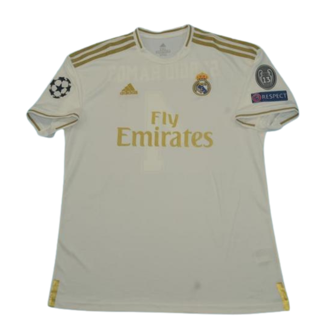 Camisa Real Madrid Home 19/20 - Versão Retrô "Hazard" Nº 7