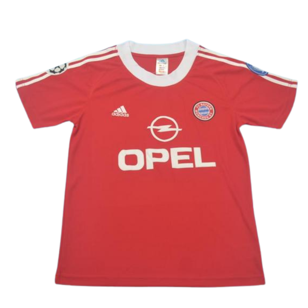 Camisa Bayern de Munique Home 00/01 - Versão Retrô "Elber" N° 9