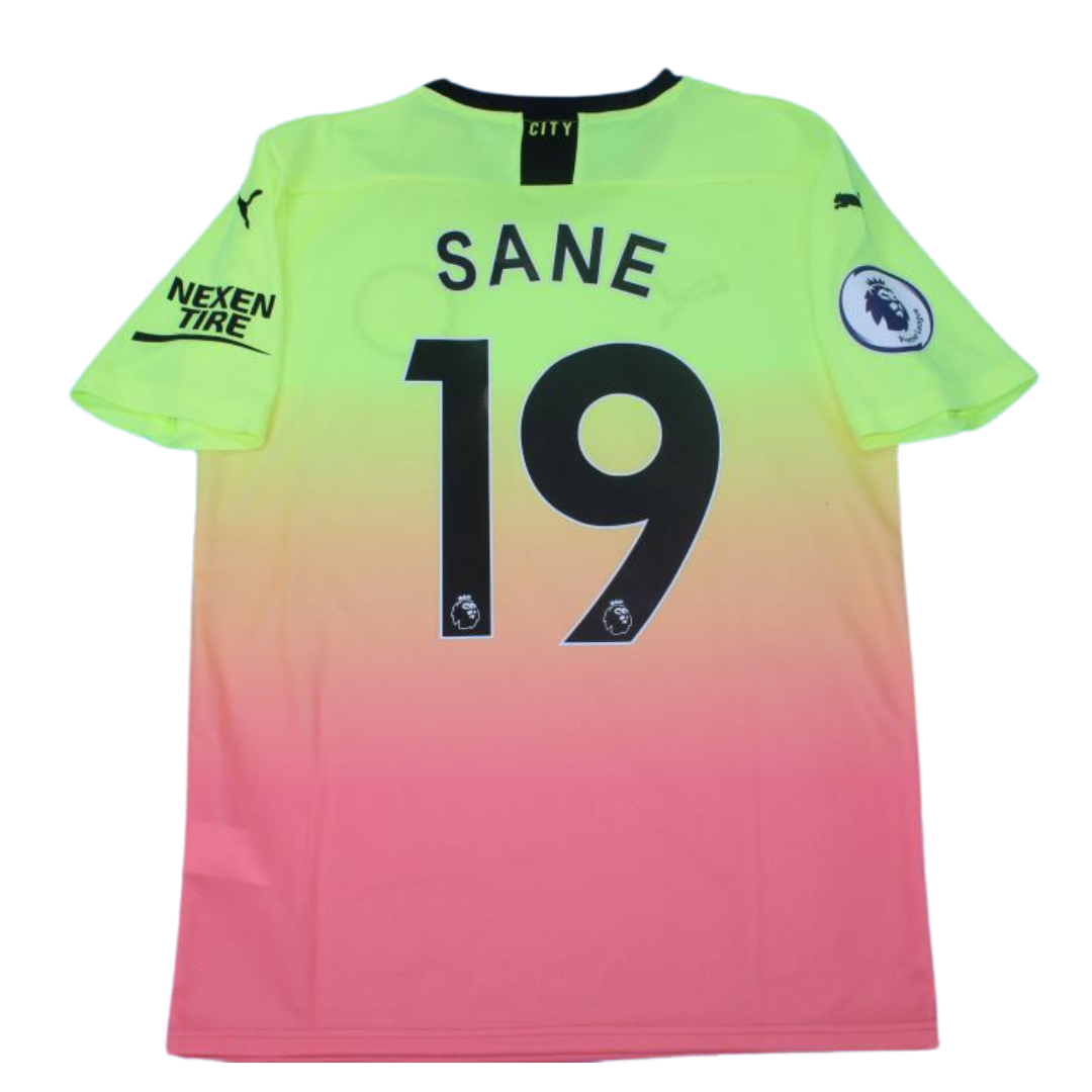 Camisa Manchester City Away 19/20 - Versão Retrô "Sane" Nº 19