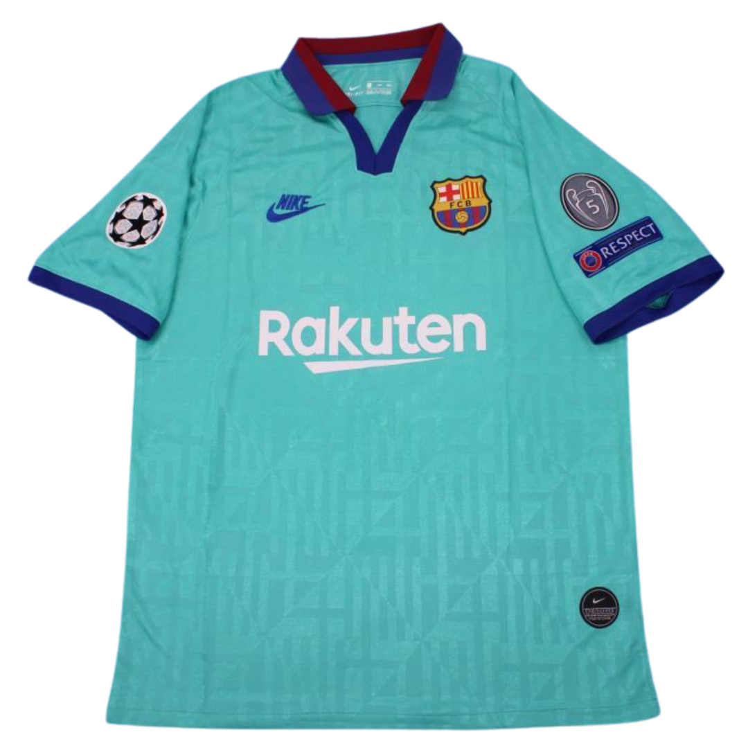 Camisa Barcelona Third Away 19/20 - Versão Retrô "Suárez" Nº 9