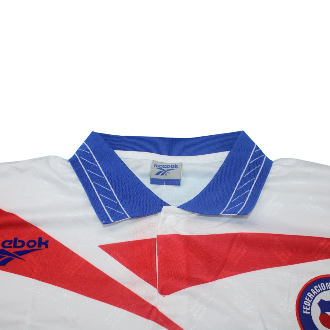 Camisa Chile Manga Longa Away 1998 - Versão Retrô
