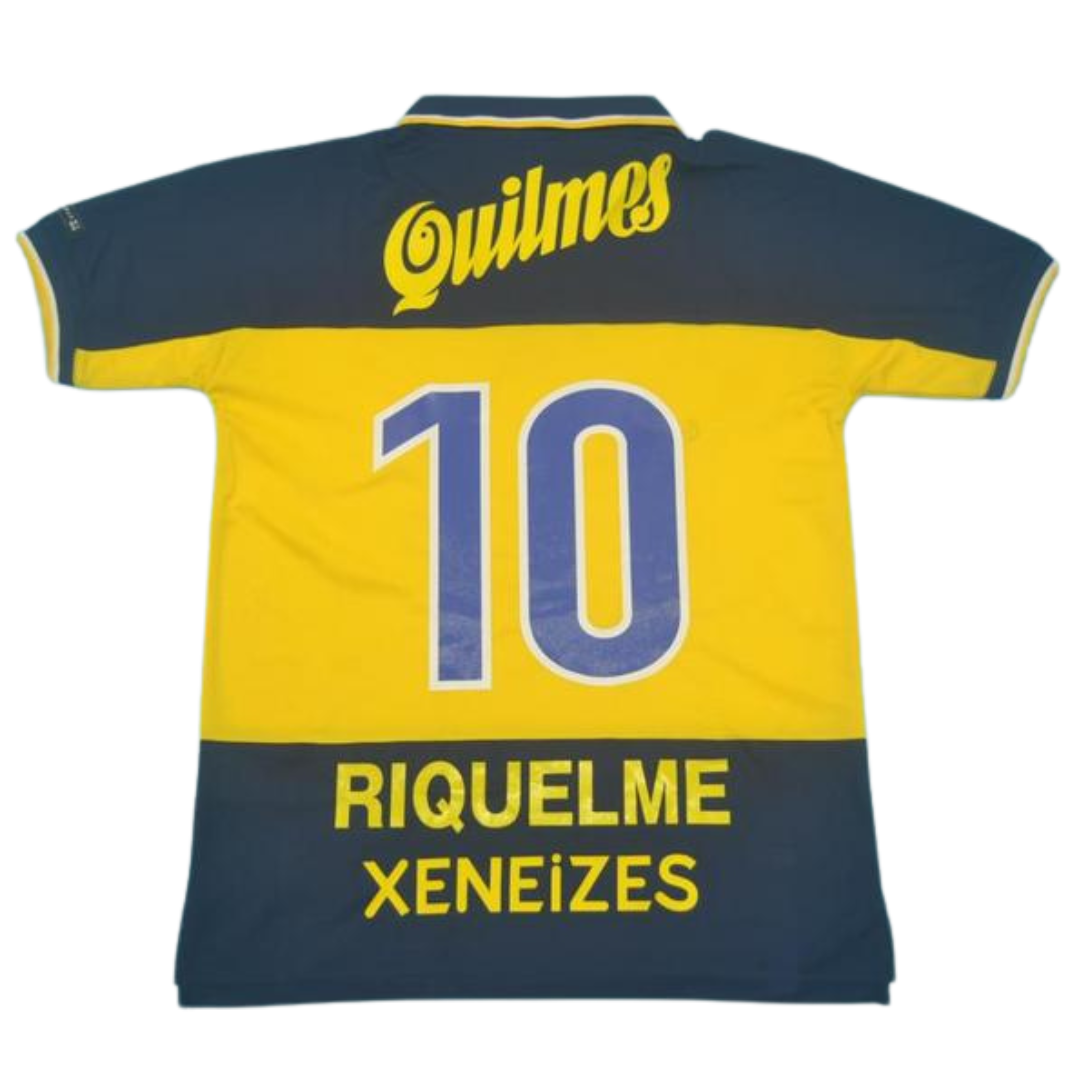 Camisa Boca Juniors Home 1999 - Versão Retrô "Riquelme" N° 10