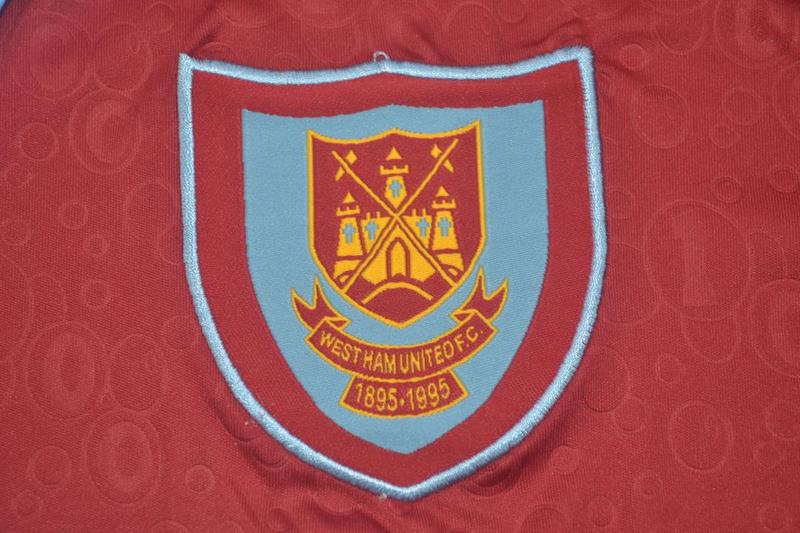 Camisa West Ham 100 anos 95/97 - Versão Retrô "Lampard" Nº 26